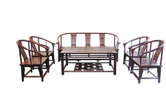 三福小葉檀明式圈椅沙發 三福小葉檀明式圈椅沙發