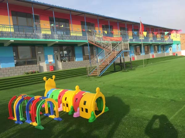 （圖為內蒙古呼和浩特明德幼兒園）