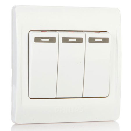 電工知識：暗裝式蹺板開關的接線方法