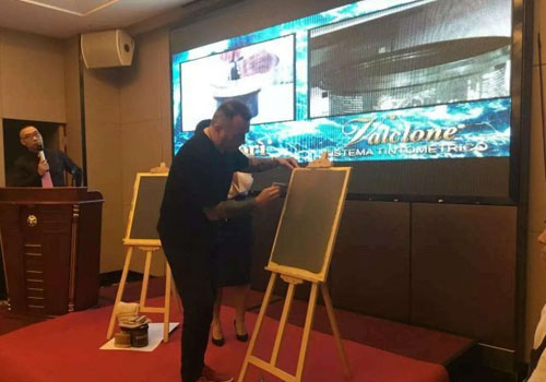 藝術涂料大師路易吉攜您探討“中意”涂料設計那些事 藝術涂料大師路易吉攜您探討“中意”涂料設計那些事