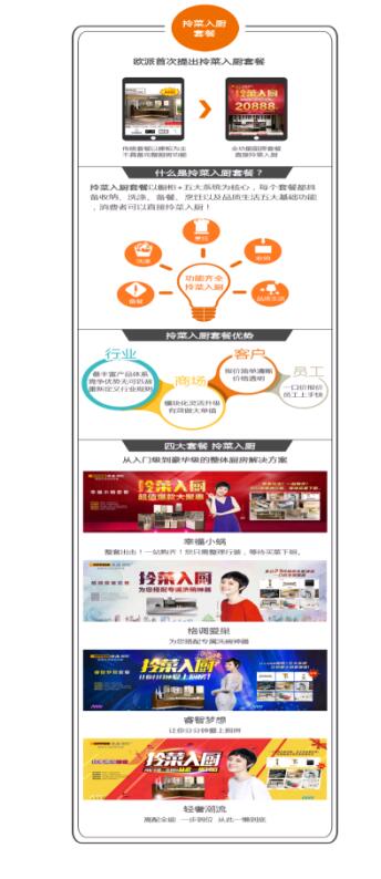 歐派櫥柜打造拎菜入廚套餐 重新定義行業規則