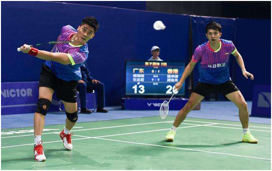 激情回顧 十三屆全運會羽毛球廣東紅日廚衛隊風采
