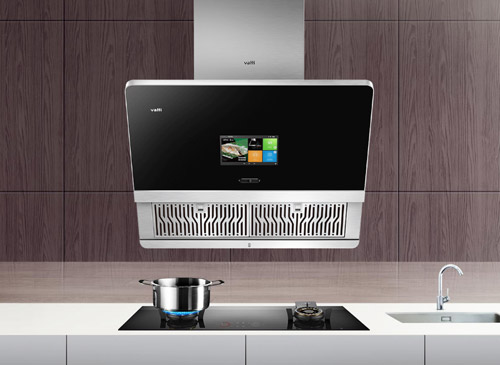 華帝魔鏡V2煙機(jī)讓你與智能廚房零距離! 華帝魔鏡V2煙機(jī)讓你與智能廚房零距離!