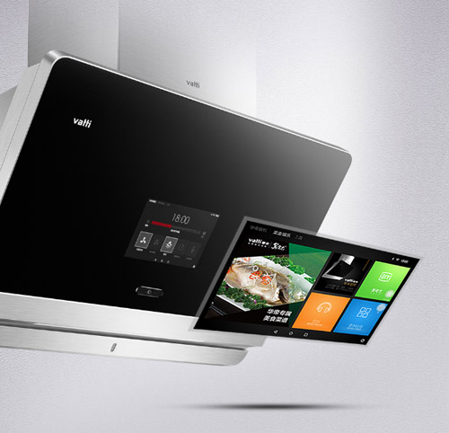 華帝魔鏡V2煙機(jī)讓你與智能廚房零距離! 華帝魔鏡V2煙機(jī)讓你與智能廚房零距離!