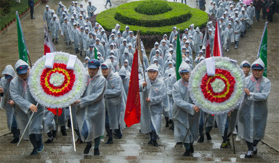  初心不忘 壯志凌云——2018圣奧全國(guó)營(yíng)銷峰會(huì)之再上井岡山