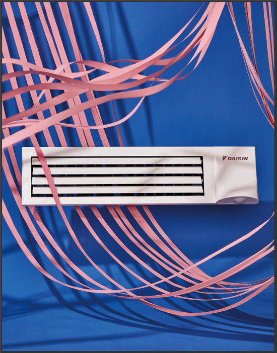 大金空調New Life Style藝術展打造"藍色森林" 大金空調New Life Style藝術展打造"藍色森林"