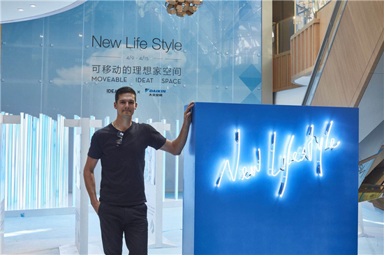 大金空調New Life Style藝術展打造"藍色森林" 大金空調New Life Style藝術展打造"藍色森林"