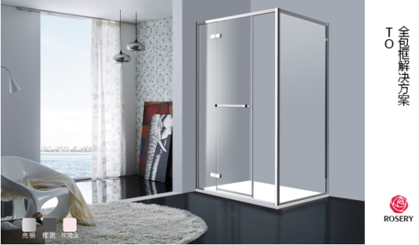 ROSERY玫瑰島推出TO全包框淋浴房，成市場(chǎng)新寵