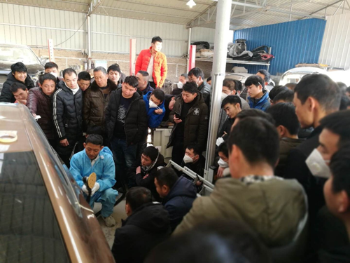 中國保鴻攜手長葛科卡商貿(mào)2018綠色高效鈑噴技術(shù)交流會