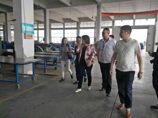 品牌日記|碧桂園集團副總楊麗興女士蒞臨九重門業考察指導