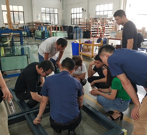 品牌大事|夯實基礎全面進修 簡納斯門窗營銷培訓會