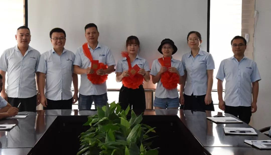 品牌大事|中國濤濤集團門業召開營銷月度會議暨表彰大會