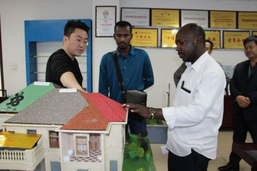 蘇丹共和國阿里董事長與雙玉防水集團達成戰略合作協議