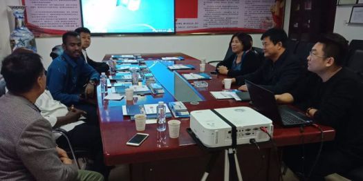 蘇丹共和國阿里董事長與雙玉防水集團達成戰略合作協議