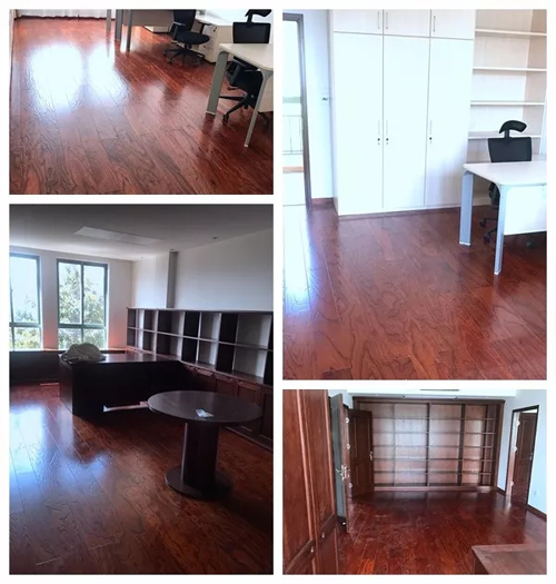 兔寶寶木地板入駐杭州綠城育華學校，又一次獲認可！