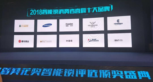 品牌榮譽|羅曼斯智能鎖斬獲行業“奧斯卡”兩項大獎！