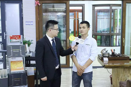 卡諾門窗廣東中山旗艦店朱總：不忘初心，以品質(zhì)取勝！