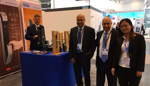 科裕指紋鎖亮相德國展,獨特技術產品優勢比肩國際品牌 科裕指紋鎖亮相德國展,獨特技術產品優勢比肩國際品牌