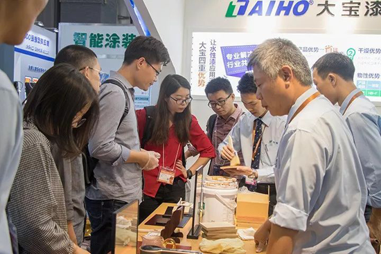 大寶漆亮相國際家具材料展，有款產(chǎn)品很驚艷