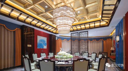 品牌案例|金漢燈飾助力十堰四季來福飯店造就好設(shè)計典范 品牌案例|金漢燈飾助力十堰四季來福飯店造就好設(shè)計典范