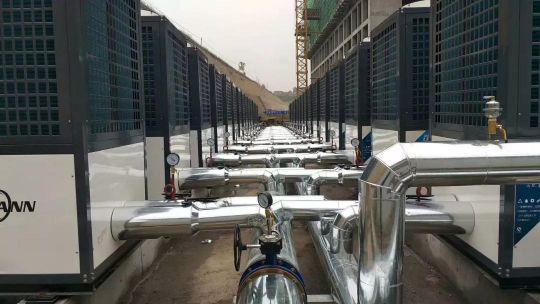 利普曼空氣源供熱站助力甘肅天水鎮異地扶貧搬遷小區清潔采暖 