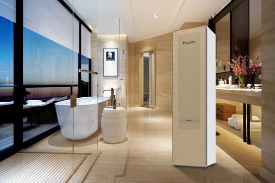 米特拉熱++水魔方變頻模塊空氣能為民宿提供熱水服務