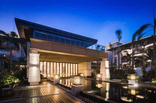 明眾燈飾產品案例，海南文昌溫德姆酒店