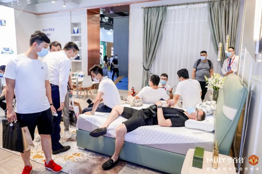 Mlily夢百合2020建博會圓滿落幕，0壓床墊實力圈粉