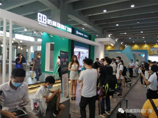 佰威國(guó)際門窗驚艷亮相廣州建博會(huì)，獲得無數(shù)點(diǎn)贊