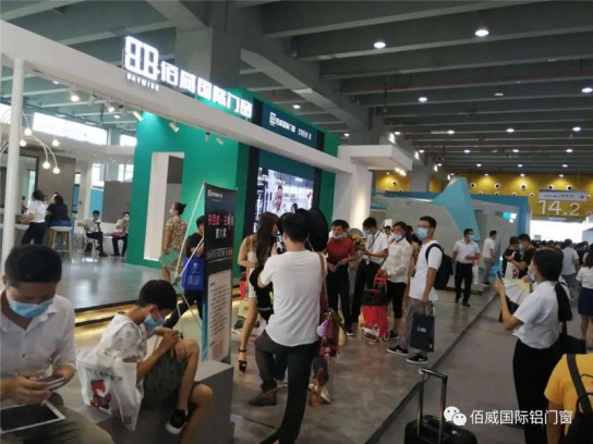 佰威國(guó)際門窗驚艷亮相廣州建博會(huì)，獲得無數(shù)點(diǎn)贊