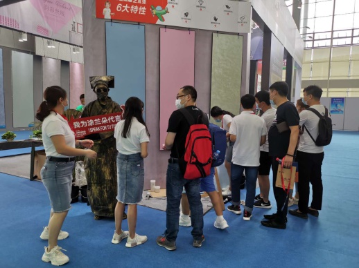 自己去感受吧，涂蘭朵藝術涂料與您相約廣州建博會