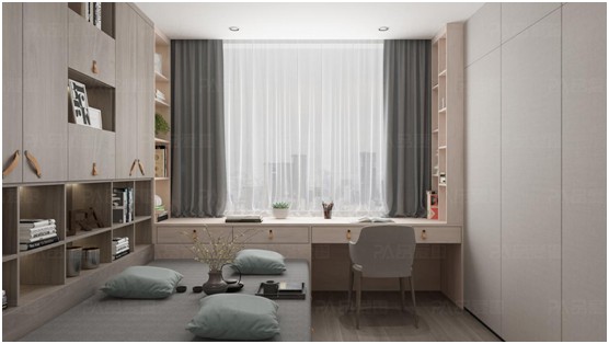 品愛全屋定制秋日晴風系列 滿足三口之家的溫馨自然