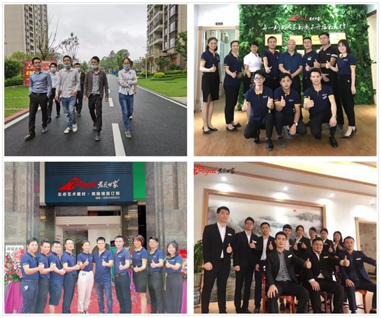 又一標桿項目落成 君匠世家藝術涂料主力醫院墻飾工程