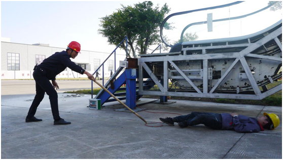 以演帶訓(xùn) 富士通電梯集團舉辦安全應(yīng)急消防演練活動