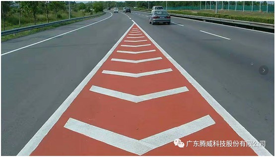 騰威科技:彩色防滑路面膠粘劑 S-20PU