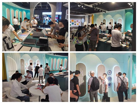 吉蒂亞上海建博會(huì)首日告捷|不翻新的高端藝術(shù)涂料,光彩萬(wàn)丈